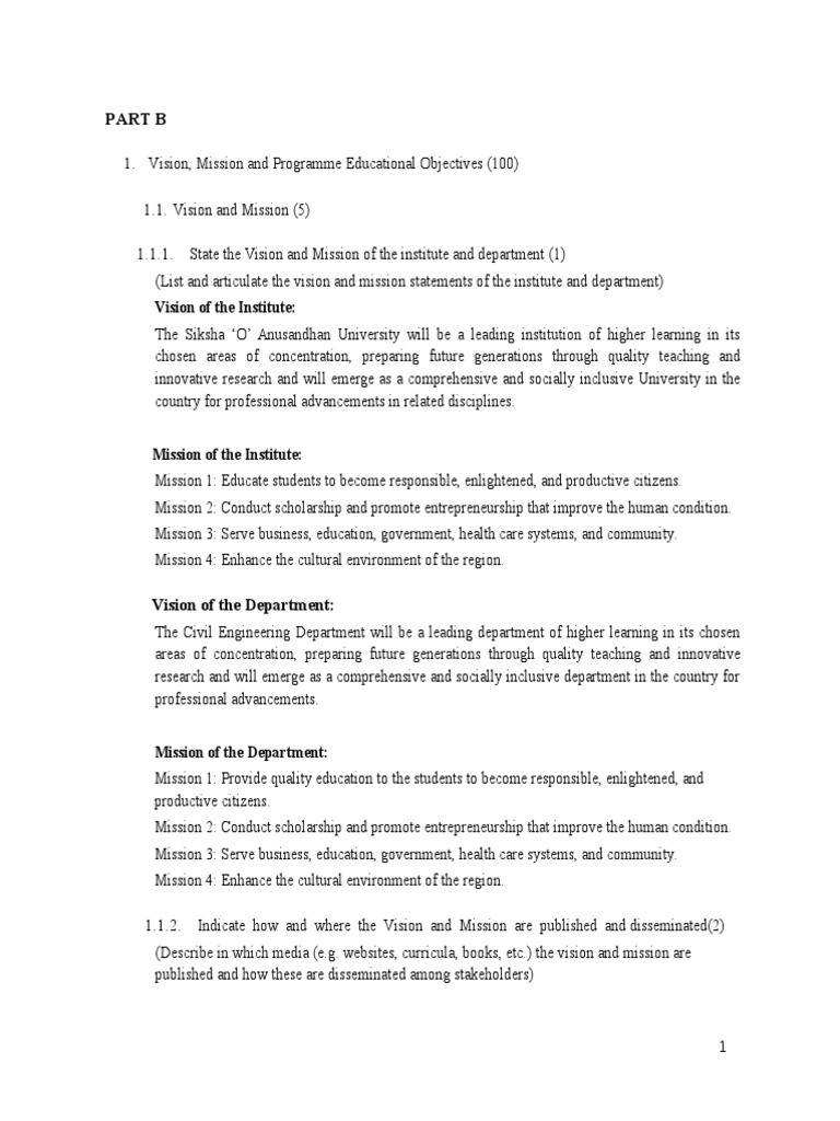 Part B | PDF | Curriculum | Educational Assessment