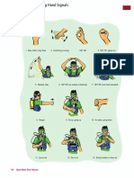 Scuba Diving Hand Signals Page 106 RED