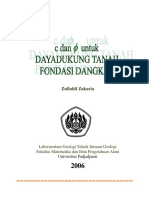 Zufialdi Zakaria 2006 Analisis Dayadukung Tanah