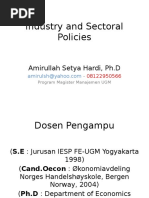 Download GBE- Industry and Sectoral Policies by Anonymous TOe1ckV SN320177088 doc pdf