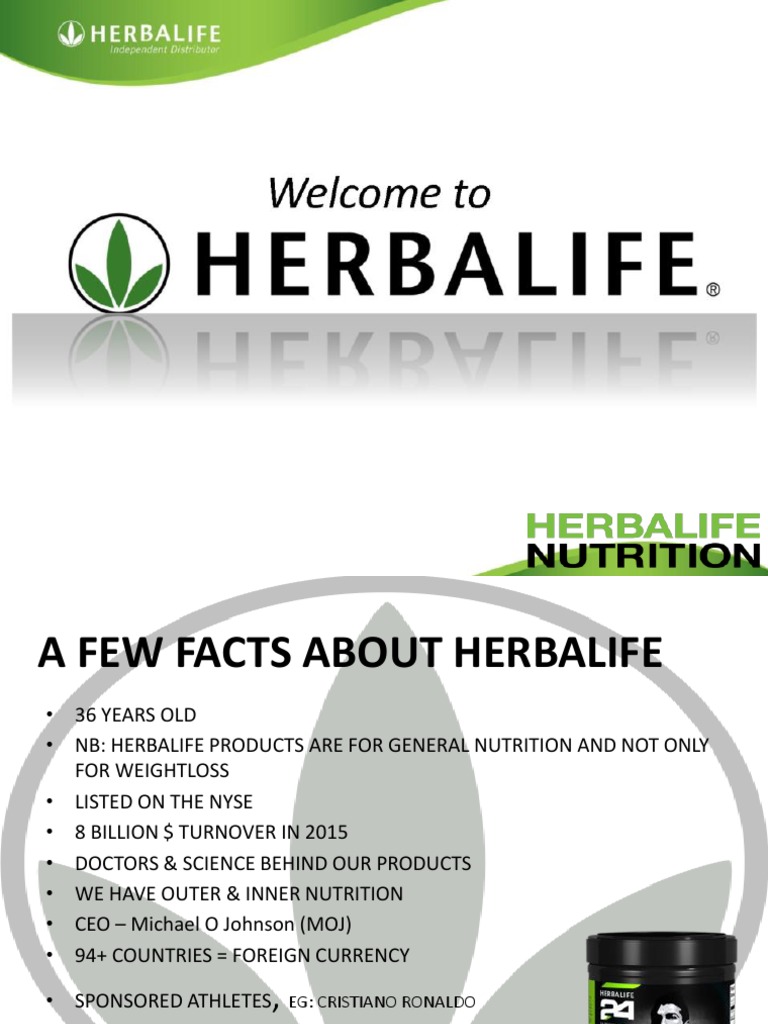 Herbalife Rewards Programme Presentation