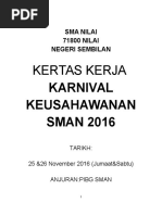 Kertas Kerja Karnival Keusahawanan