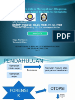 Otopsi Forensik Dalam Menegakkan Diagnosa Postmortem Pada Kasus