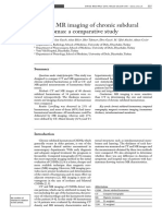 CT and MR Imaging of Chronic Subdural Haematomas: A Comparative Study