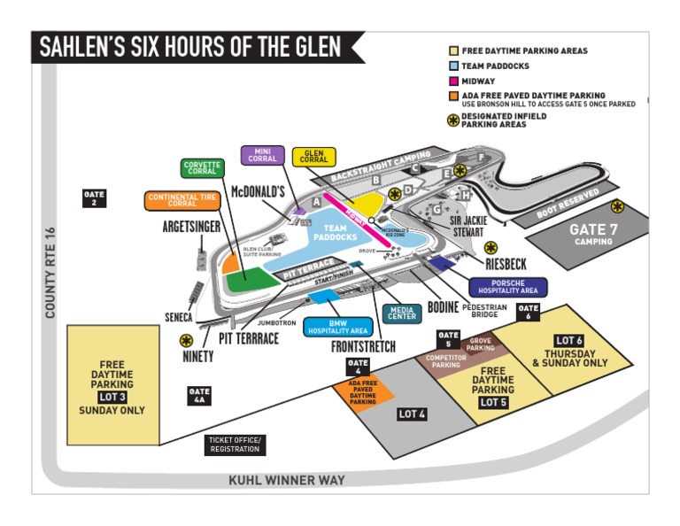 Parking and Camping Guide for Glen Event | PDF | Home & Garden
