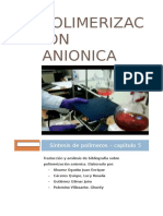 Polimerización Anionica