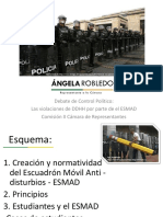 Presentación de Ángela María Robledo en debate de control político Ddhh y Esmad PDF