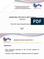 Desenho Técnico Mecânico - Aula 2