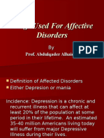 Drugs Used For Affective Disorders