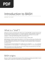 Introduction To BASH