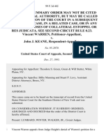 Vincent Warren v. John J. Keane, 99 F.3d 402, 2d Cir. (1995)