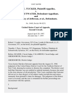 James E. Tucker v. Marilyn Outwater, and The County of Jefferson, 118 F.3d 930, 2d Cir. (1997)