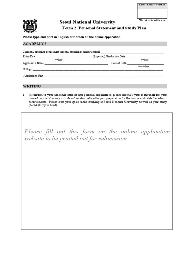 (Form2) Personal Statement and Study Plan 2016fall | PDF | Government ...