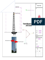 Proposed Microwave Azimuth and RF Azimuth: 37M Tower Height