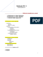 Lucrare Practica 27 - Medicaţia SNC 2