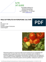 Perlite Role Hydroponic Culture