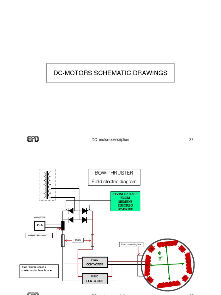 DC Motor Schematic and Wiring Diagrams | PDF | Technology & Engineering