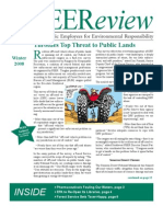 Winter 2008 PEEReview - Public Employees for Environmental Responsibility