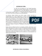 Historia Del Futbol