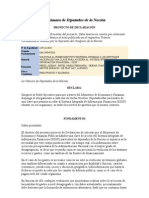 Proyecto de Declaracion - Clave Acceso Al Sistema Integrado de Información Financiera (SIDIF) - 2295 D 2010