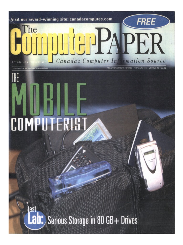2002 02 The Computer Paper Ontario Edition Computer Keyboard