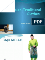 Malaysian Traditional Clothes