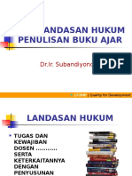 Landasan Hukum BA-2016