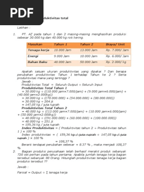 Soal Jawab Manajemen Produksi