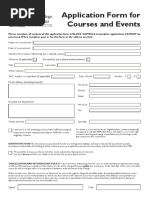 Education App Form 2015