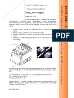 Documento Tecnico Certitel 2016-2