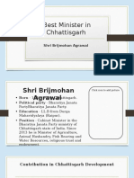 Best Minister in Chhattisgarh