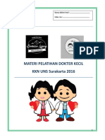 Booklet Materi Dokter Kecil - KKN Uns Sembalun PDF