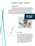 Sensor Report