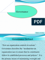 Governance 