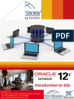 Brochure-Oracle 12c Introduction To SQL