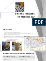 Seismic Resistant Reinforcing Bar
