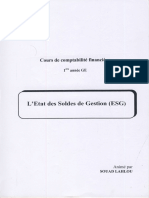 L'Etat Des Soldes de Gestion