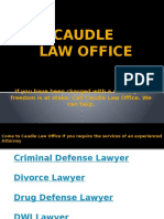 Caudle Law Office: If You Have Been Charged With A Crime, Your Freedom Is at Stake. Call Caudle Law Office. We Can Help