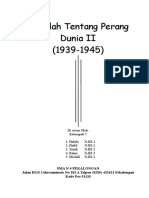 Makalah Tentang Perang Dunia Ke II