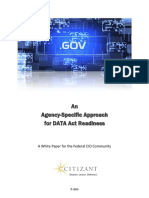Citizant Approach To Data Act Whitepaper