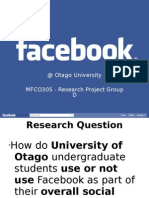 @ Otago University MFCO305 - Research Project Group D