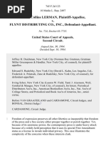 Jackie Collins Lerman v. Flynt Distributing Co., Inc., 745 F.2d 123, 2d Cir. (1984)