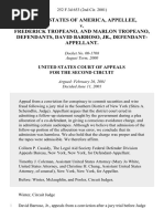 United States v. Frederick Tropeano, and Marlon Tropeano, David Barroso, JR., 252 F.3d 653, 2d Cir. (2001)