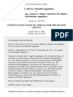 Lois B. Morris v. Business Concepts, Inc., James J. Maher and Petra H. Maher, 259 F.3d 65, 2d Cir. (2001)