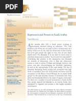 Repression and Protest in Saudi Arabia