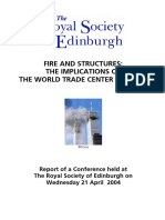 FIRE and STRUCTURES the Implications of WTC Disaster
