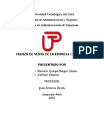 Universidad Tecnológica Del Perú Facultad de Administración y Negocios Carrera de Administración de Empresas
