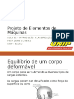 Aula 01 - Projeto de Elementos de Máquinas