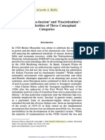 Kallis - Fascism', Para-Fascism' and Fascistization': On The Similarities of Three Conceptual Categories PDF