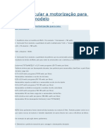 Como escolher motor e bateria para aeromodelo